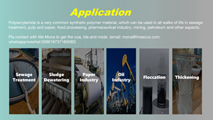 Hóa chất phụ trợ đại lý dầu dựa trên Bùn Chất nhũ hóa <span class=keywords><strong>Polyacrylamide</strong></span> Anion cho khoan dầu - Product Image 3