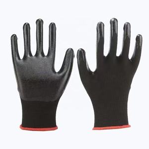 Luvas de Segurança Duráveis e Flexíveis com Revestimento de Nitrila de 13 Gauge, Personalização de Logo, Luvas Sem Pó e Sem Silicone de 7 oz - Product Image 1