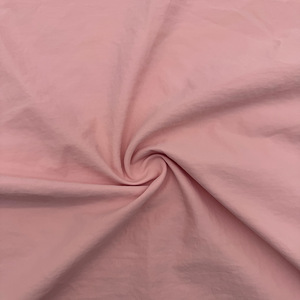 Solid Pink Pure Cotton Fabric Soft Breathable Textile For Summer T-shirt Dress <b>Blouse</b> Hanfu Garment Wholesale - Product Image 1