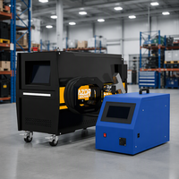 Machine de soudage au laser à fibre portative 2000W 1080nm refroidie par air, contrôle SUPLASER, facile à utiliser, fabrication de métaux en acier inoxydable