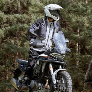 Set di Guanti e Pantaloni da <span class=keywords><strong>Moto</strong></span> Premium Impermeabili in Cordura per Uomo, Protezione per Avventure e Touring - Product Image 6