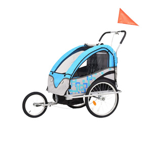 Remorque de vélo 2in1 de haute qualité pour enfants Remorques polyvalentes - Product Image 2