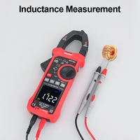 Multimètre à pince numérique AC/DC GVDA avec mode LOZ et True RMS, courant de démarrage VFD, testeur de continuité, d'inductance, de résistance et de capacité
