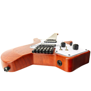 Wholesale G-700 Headless Electric Guitar Kit Cool <b>Instruments</b> Customizable 7-piece Maple neck Headless Electric Guitar - Product Image 2