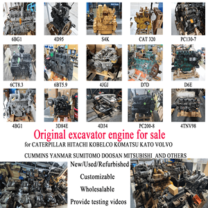 Mesin Rakitan <span class=keywords><strong>Mitsubishi</strong></span> 4D34 4D32 4D31 6D34 6D22 Bekas untuk Suku Cadang Mesin Konstruksi <span class=keywords><strong>Excavator</strong></span> - Product Image 6