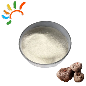 Extrait naturel pur de fines herbes de poudre de <span class=keywords><strong>Konnyaku</strong></span> de farine de konjac Mannan de qualité alimentaire en vrac dans des additifs en vrac d'emballage de tambour blanc pour la nourriture - Product Image 1