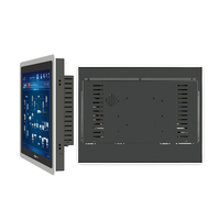 15.6 "18.5" 21.5 "inç Poe Lcd Android Tablet Kiosk duvar montaj dokunmatik ekran monitör reklam ekranı