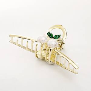 Pince à Cheveux Fleur de Cerisier en Métal Tendance pour Femme – Vente en Gros pour Usage Quotidien - Product Image 6