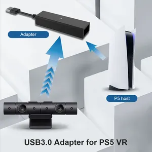 USB Adapter cho Playstation <span class=keywords><strong>VR</strong></span> cho <span class=keywords><strong>PS4</strong></span> máy ảnh adapter để kết nối và chơi <span class=keywords><strong>VR</strong></span> trò chơi trên cho ps5 giao diện điều khiển trò chơi phụ kiện - Product Image 2
