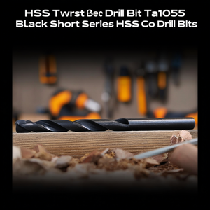 Foret hélicoïdal HSS TA1055, série courte noire, forets HSS-Co - Product Image 3