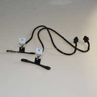 Accessoires d'éclairage automobile : Lentille de projecteur LED de type T, décoration LED Yeux de Diable, application téléphonique RGB, Yeux de Démon LED pour lentille de projecteur HID