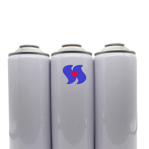 Estándar de estaño tamaños revestimiento blanco Aerosol vacía latas - Product Image 3