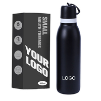 2025 nouveau Logo personnalisé sans BPA coloré 18oz bouteille d'eau isolée couvercle multifonction pour salle de sport, bureau et flacon de sport avec corde