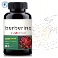 Compléments alimentaires OEM à base d'extrait naturel de cannelle de Ceylan, de berbérine et de vinaigre de cidre de pomme, 1000mg, comprimés de berbérine