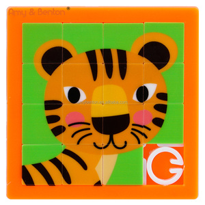 OEM trượt Câu Đố rừng động vật nhựa trượt câu đố cho trẻ em bên ủng hộ Quà tặng khuyến mãi - Product Image 4