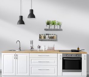 Kệ tường nổi với khung mạnh mẽ: Lý tưởng cho tổ chức & trang trí nhà, màu sắc khác nhau. - Product Image 4