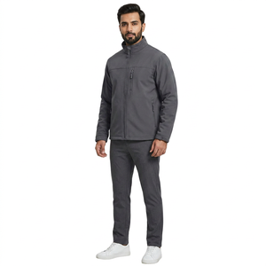 Veste d'hiver softshell pour homme avec doublure en polaire, imperméable, col montant, vêtements de chasse en plein air, vêtements isolés - Product Image 1