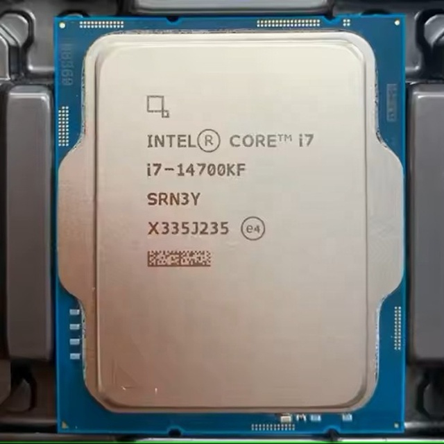 FOR Intel Processor I7-14700KF 20 Core Cache LGA1700 CPU Processor I7-14700KF CPUs for Desktop Cpu I7 14th Gen,SRN3Y
