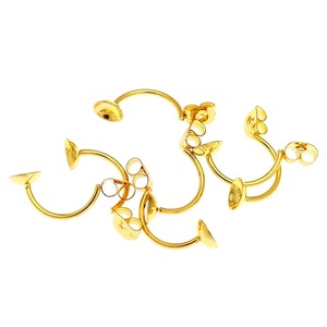 Stainless Steel U Shaped Ear <b>Wires</b> For Earring Making 316 Gold <b>Silver</b> Color Jewelry Findings Components DIY Accessories - Product Image 2