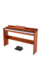 88-Key Semi-Weighted Touch-Sensitive Electric Digital Piano Keyboard with 128 Rhythms and Single Tone Educational Instrument