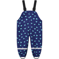 Kinder Polyester Wasserdichte Regenhose Baby-Overalls Jungen Mädchen Overalls Modische Kinder-Regenoveralls Matschhose Kinderhosen
