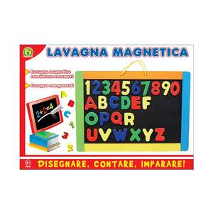 TABLEAU MAGNETIQUE AVEC LETTRES ET CHIFFRES 42X30 CM - Product Image 1