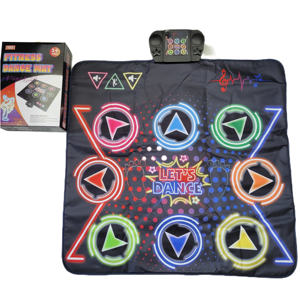 Tapis de <span class=keywords><strong>danse</strong></span> multifonctionnel R01 Max avec <span class=keywords><strong>chansons</strong></span> et rythmes intégrés, pliable et léger, idéal pour les voyages et les jeux en intérieur - Product Image 1