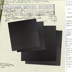 Lámina de Fibra de Carbono SHENYU 3k Twill Mate de 500x600 mm - Product Image 4