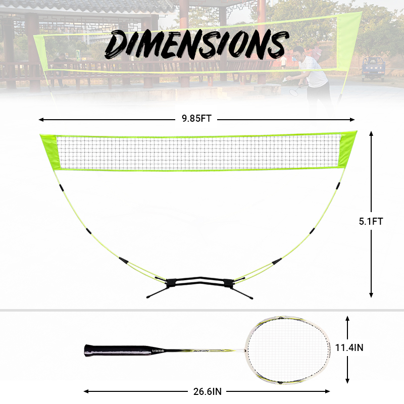 Competitive Price Badminton Set With Net