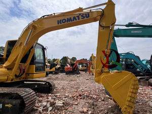 Komatsu รถขุดดินระบบไฮดรอลิกแบบ PC110รถแบคโฮตีนตะขาบญี่ปุ่น11ตันกระปุกเกียร์เครื่องยนต์หลักสำหรับก่อสร้าง - Product Image 2