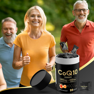 Julong OEM CoQ10 Gummies Flüssigkeit gefüllt CoQ10 Gummibärchen Ergänzungen Herz gesundheit Vegan Ultra High Absorp Coenzym Q10 Gummy - Product Image 5