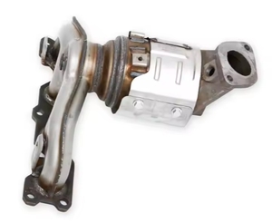 Precio al por mayor de fábrica, accesorios de sistema de escape de coche de alta calidad, convertidor catalítico de ajuste directo para Hyunai Santa Fe 2,4 - Product Image 3