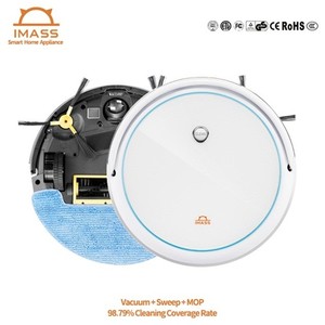 Lập Bản Đồ thời gian thực tích hợp quét lau Robot sạch pin chạy bằng pin chức năng ướt/khô bộ lọc HEPA hộ gia đình khách sạn sử dụng EU - Product Image 4