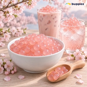 OEM ฮาลาล วีแกน อายุการเก็บรักษา 12 เดือน บรรจุขวด 3.2 กก. เยลลี่บอล ชานมไข่มุก ของหวานจากร้านซากุระ ป๊อปปิ้งโบบา - Product Image 1
