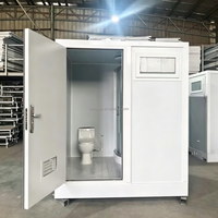 Nouvelle Génération de Toilettes Publiques Extérieures Portables Démontables, Douches Mobiles pour Chantiers Extérieurs et Événements Publics