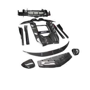 Kit Carrosserie Style OEM Haute Qualité pour Lamborghini Revuelto 2024 2025 – Pare-chocs Avant et Jupes Latérales en Fibre de Carbone pour la Course - Product Image 2