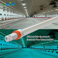Tube LED T8 pour l'éclairage des volailles, éclairage professionnel, lumière étanche IP67, éclairage rapide pour ferme, lumière LED pour maison de campagne