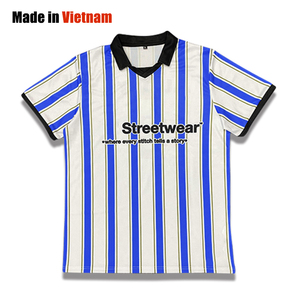 Camiseta de fútbol de poliéster transpirable para hombre Retro camiseta de fútbol - Product Image 1