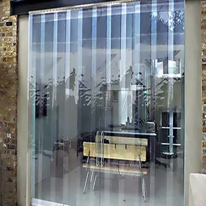 Cortina de PVC transparente para puerta, tira Polar para habitación fría, gran oferta