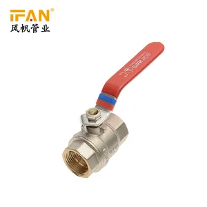 IFAN Valve Manufacturers All Metal Valve for Brass Ball Valve With Female Water Supply Pipe