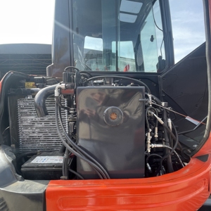 Mini-excavatrice sur chenilles Kubota U40 d'occasion, 4 tonnes, petite pelleuse pour travaux de tracteur et défrichement de terres. - Product Image 6