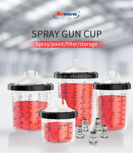 Vente flash : 50 gobelets à peinture en <span class=keywords><strong>plastique</strong></span> personnalisés de 850 ml pour peinture automobile - Product Image 2