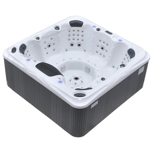 Spa extérieur moderne 7 places avec contrôle Balboa, cadre en acrylique Redetube pour bain à remous - Product Image 4