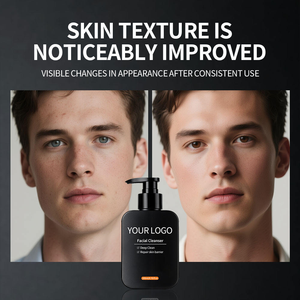 <span class=keywords><strong>Nettoyant</strong></span> moussant pour le <span class=keywords><strong>visage</strong></span>, soin de la peau pour hommes, label privé OEM/ODM, biologique, végétalien, contrôle du sébum, <span class=keywords><strong>nettoyant</strong></span> naturel pour la peau des hommes - Product Image 4