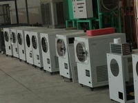 Groente- en fruitvriesdroger/lyofilisator met PLC en motor, commercieel gebruik, mini vacuümpomp machine