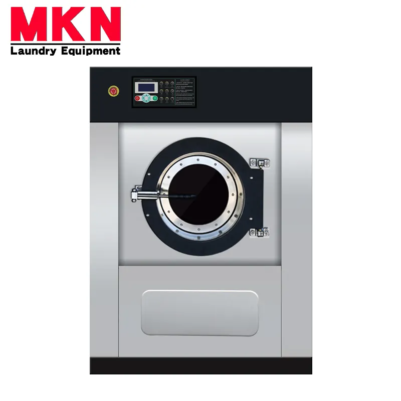 Machine à laver industrielle de marque MKN de Chine Prix d'usine Tout en un Machine à laver de 15kg comprend le séchage par essorage