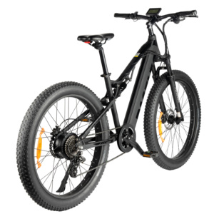 Bicicleta eléctrica de montaña de 27.5 pulgadas con doble suspensión, batería de litio de 48v, bicicleta eléctrica para descenso con suspensión completa. - Product Image 3