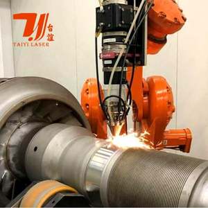 Canton Fair 6 Axis <span class=keywords><strong>Robot</strong></span> industrial Longitud de la pieza <span class=keywords><strong>Robot</strong></span> Máquina de revestimiento láser - Product Image 1