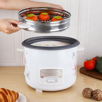 Autocuiseur de riz domestique pour 5 personnes, avec cuve antiadhésive épaissie et cuiseur vapeur, idéal pour la cuisson en dortoir, 2L-6L, vente en gros, cadeau