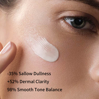 Crème Visage Éclaircissante à la Niacinamide et à l'Acide Tranexamique, Anti-Taches Cutanées, Atténuation de l'Hyperpigmentation, Éclat Radiant 50g OEM Privé